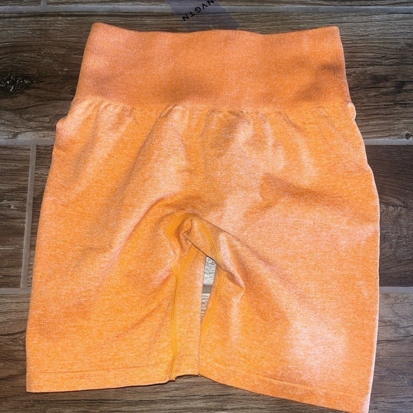 NWT NVGTN orange bike shorts - Picture 2 of 3